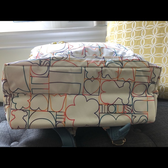 Authentic Tous White Backpack NWT - Picture 4 of 4